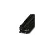 Przelotowa złączka szynowa - ST 2,5-TWIN BK - 3037342