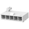Pin header, 5 pole, pitch 4.2 mm, straight, natural, 2029058-5