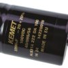 Kondensator 2200μF 100V dcmontażśrubowy KEMET 36 (Dia.) x 52mm