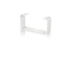 Uchwyt mocujący do kanału płaskiego 110x 55 mm biały KP55-7 VENTIKA
