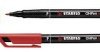 UM193.71 Pisak wysokowydajny, wodoodporny (foliopis) STABILO gr. 0.4mm - czerwony