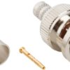 BNC plug 75 Ω, Belden 1426A, Belden 1505A, Belden 4505R, crimp connection, straight, 112951