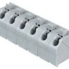 Złączka oświetleniowa WAGO 6 250 Żeński Listwa zaciskowa do płytki drukowanej Gniazdo