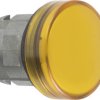 Schneider Electric ZB4BV053E ZB4BV053E Element czołowy dla lampki sygnalizacyjnej. (Ø) 22 mm żółty, chrom 1 szt.