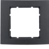 BERKER B.3 Ramka 1 pojedyncza alu czarny/antracyt 10113005 HAGER