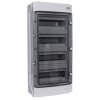 Rozdzielnica modułowa 4x12 natynkowa IP65 drzwi przeźroczyste PHS
