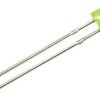LED, THT, green, 571 nm, 9 to 20 mcd, 130°, 204GD1F-1B