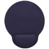 Manhattan 434386 Wrist Gel Support Pad and Mouse Mat, Blue, 241 × 203 × 40 mm,