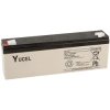 Yuasa Yuvolt Yucel Y2.3-12 Valve Regulated Lead Acid SLA Battery 12V 2.3Ah