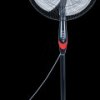 TSF-18XW Floor-standing fan, 75 W, 45 cm, black/red