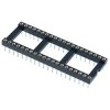 40 Pin DIP/DIL Turned Pin IC Socket Connector 0.6