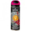 Farba geodezyjna do znakowania różowa 500ml spray SOPPEC Fluo T.P.