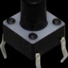 CST06S08T 6x6mm Tact Switch 8mm Height PCB Terminals