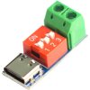 Moduł emulatora Power Delivery PD USB-C 5V 9V 12V 15V 20V 5A 100W + zaciski