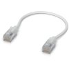 Ubiquiti UniFi Premium Patch Cable, 24-pack, Patchcord STP kat.6A 0.15m, biały (UACC-Cable-Patch-EL-C6A-0.15M-W-24)