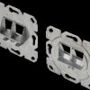 1800-02MP Mounting frame for 2x keystone modules