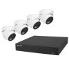 Rejestrator CCTV 4-kanał. + 4 kam. IP POE 5MPix + HDD 2TB zestaw monitoringu BLOW / 78-856