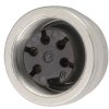 Amphenol T 3507 000C091/A Female DIN 8 Pin Panel Mount Screw Locking