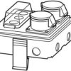 Siemens BVP:047167 szary błyszczący 1 styk 16 A 230 V/AC 1 szt.