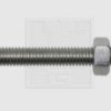 SWG 4009146507547 Śruba z łbem grzybkowym 8 mm 100 mm Nasadowa DIN 603 stal nierdzewna A2 20 szt.