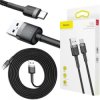 KABEL USB-A - USB-C Baseus Cafule CATKLF-CG1 200cm 2A QC 3.0 CZARNO-SZARY W NYLONOWYM OPLOCIE