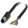 Przewód czujnik-siłownik ze złączem Złącze M12 liczba rdzeni 8 długość 2m Rodzaj A Męskie