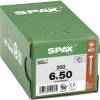 SPAX 1191010600505 R 88091 Senkkopf/T-STAR Wkręt do drewna 6 mm 50 mm T-STAR plus stal WIROX 200 szt.