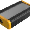 PA/PVC handheld enclosure, (L x W x H) 191 x 330 x 76 mm, yellow/black (RAL 1003), IP65, 029121000