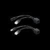Adaptor PoE- zasilanie LAN AP, ROUTER kpl. czarny