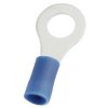Zacisk oczkowy rozmiar przewodu 2.5mm² Ø 6.4mm izolowany średnica wew 6.4mm Niebieski RS PRO