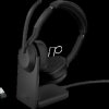 25599-999-989 Headset: Evolve2 55, Link380a, MS, stereo. including charging st