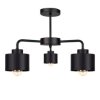 Lampa sufitowa nowoczesna 3 xE27 SIMPLY BLACK