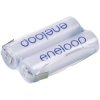 Panasonic 133604 eneloop Battery Pack 2x AA 2.4V 1900mAh Z Solder Tab