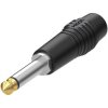 Hicon HI-J63TC-SM Tricone XXL 6.35mm Audio Jack Plug, Mono, 2 Pins, Black