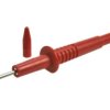 Adapter pomiarowy igła 2mm; gniazdo bananowe 4mm; 10A; 1000V; czerwony