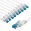 Cat 6A Kabel Krosowy, S/Ftp (Pimf), 2 M, , Zestaw 10 - Długość Kabla 2 M