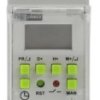 Przełącznik czasowy DIN Cyfrowy przełącznik impulsowy 1-kanałowy 110→ 240 V AC RS PRO