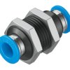 Złączka pneumatyczna Wciskane 8 mm Wciskane 8 mm Festo Adapter grodziowy do rur