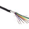 XSTDYz 8x0.5 PE+ żel czarny Eca Satec /100m