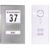 m-e modern-electronics 41137 Vistadoor Audio Intercom Kit Stainless Steel