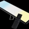 LX-5820-CCT-SW LED surface-mounted panel with remote control, black