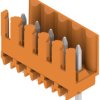 Pin header, 5 pole, pitch 3.5 mm, straight, orange, 1604800000