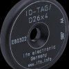 E80322, ID tag, 0,125 MHz, D=26 / L = 4 mm, Ambieninfrared light, Lens type standard, (28 x 21)...(