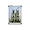 Franken BS0701 Picture frame Transparent, Silver 240 x 327 x 12mm A4