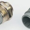 Gniazdo Din Hirschmann 7-pinowe, seria NR Montaż na panelu Prosty Standard 250V ac/dc 6+PE DIN 43651 10A IP65 Śruba
