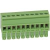 TruConnect 215384 3.5mm Female Pluggable Vertical 10 Way Terminal Block