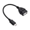 Adapter z kablem Akyga AK-AD-09 micro USB B (m) / USB A (f) OTG 15cm