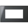 AXOLUTE Ramka 1 pojedyncza prostokątna AIR 4 moduły antracyt HW4804HS LEGRAND