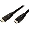 Roline 14.01.3451 HDMI Cable Black 10.00m 4K UHD Shielded Battery-amp Combo