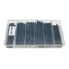 Zestaw koszulek termokurczliwych 100 szt. po 10 cm, czarne, HST-100B